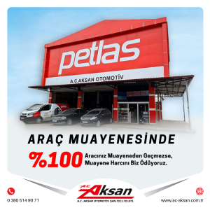 A.C. Aksan Otomotiv Araç Bakım ve Fren Servisi - Petlas Lastik Bayi