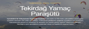 TEKİRDAĞ YAMAÇ PARAŞÜTÜ